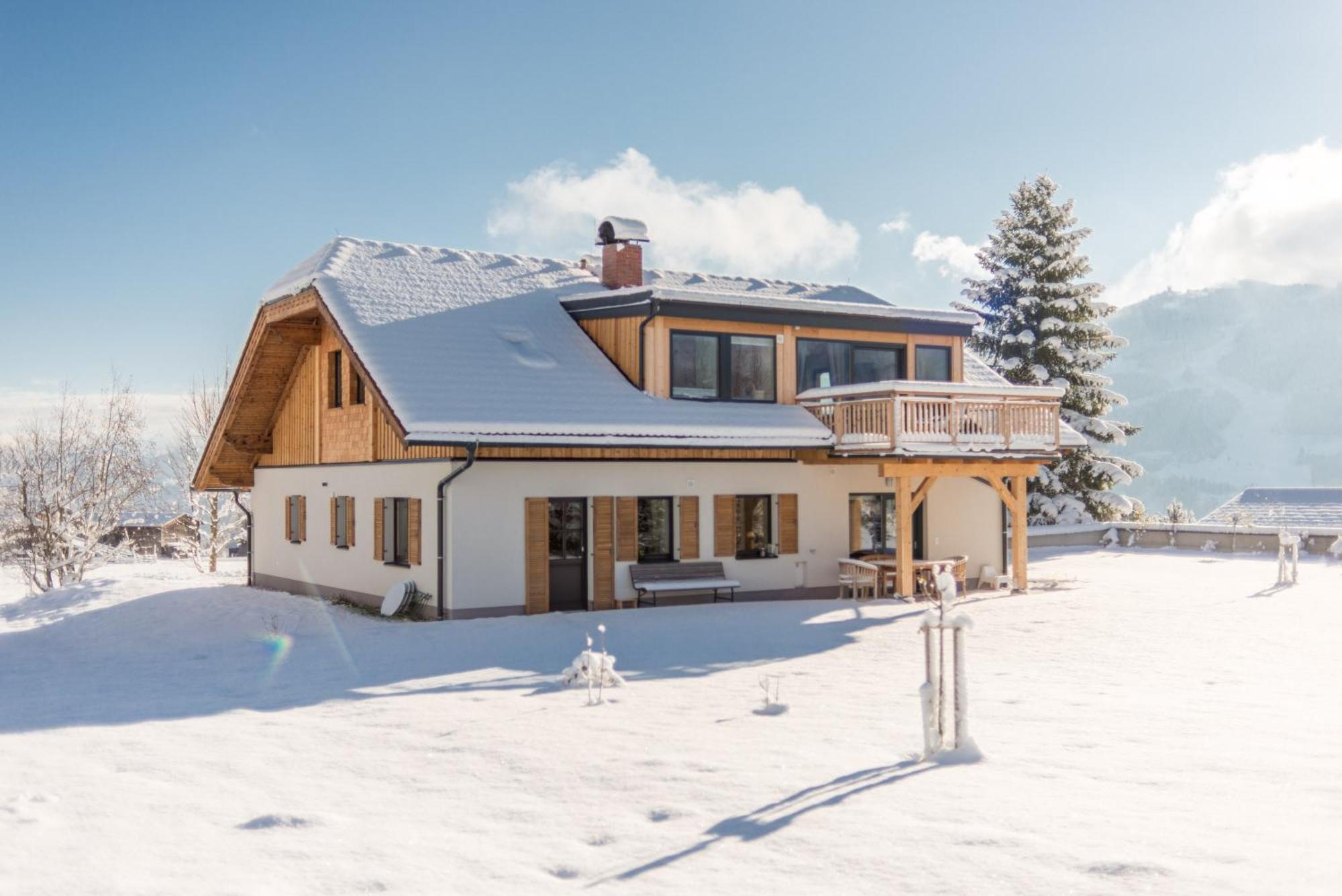 Naturchalet Hoeflehner - Heimgefuehl & Ruhelage An Loipe & Wanderweg Рамзау Экстерьер фото